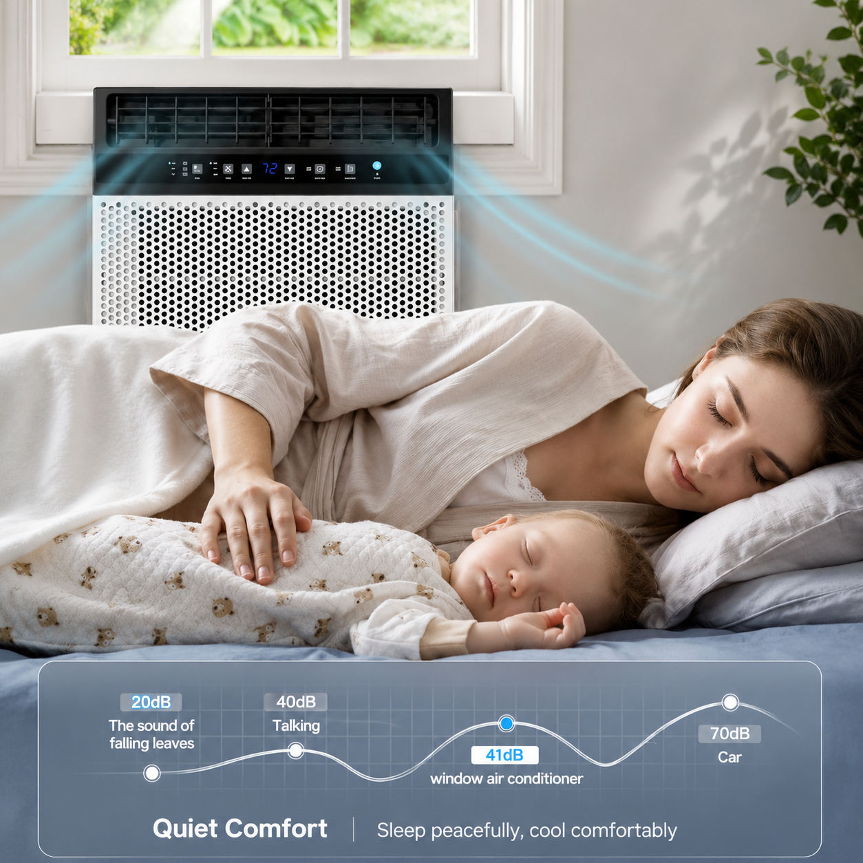 Polari FrostRoom Pro — 12000 BTU Smart Window AC